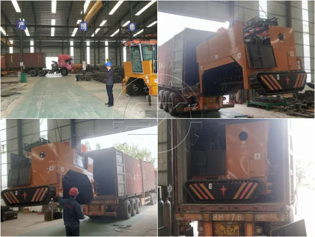 
 Самоходный куриный навоз, компостная токарная машина, Прямая поставка от производителя онлайн  