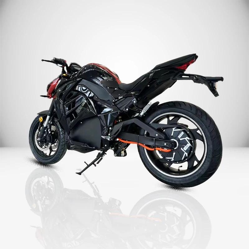 High Speed Electric Motorcycle with 72V 120AH Lithium Battery 10000W Power for Adults