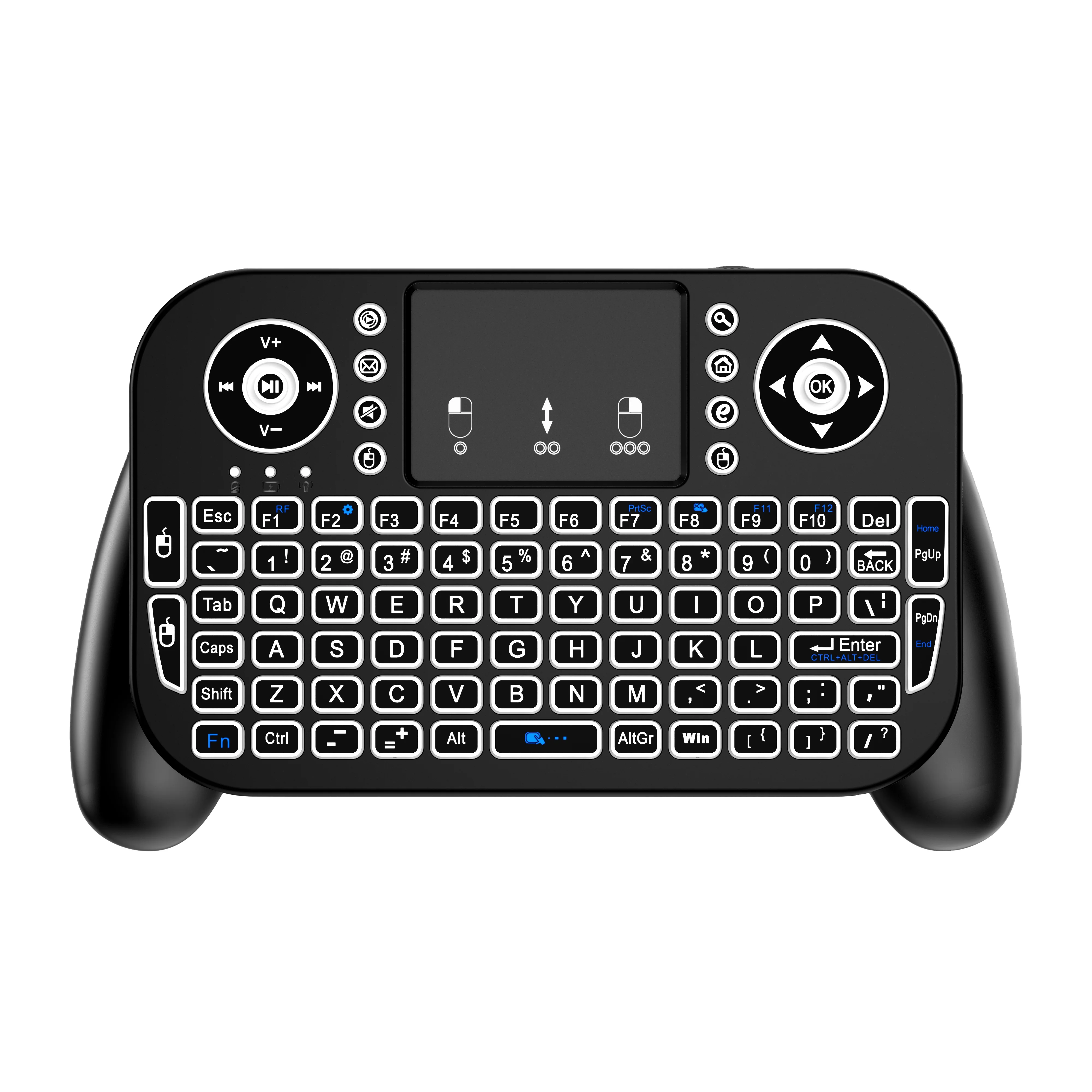 Mrsvi Factory Customization 2.4g With Bt5.0 V8 7 Rgb Backlight Tablet Mini  Wireless Keyboard For Android Ios Keyboard - Buy Backlit Keyboard, mini  Wireless Keyboard, mini Keyboard For Smart Tv ...