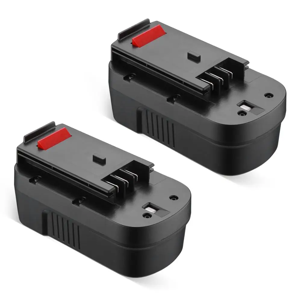 Powerextra Upgraded 2 Pack 3700mAh 18Volt Hpb18 Replacement Battery For Black And Decker Hpb18-Ope Fs18Fl Fsb18 Firestorm