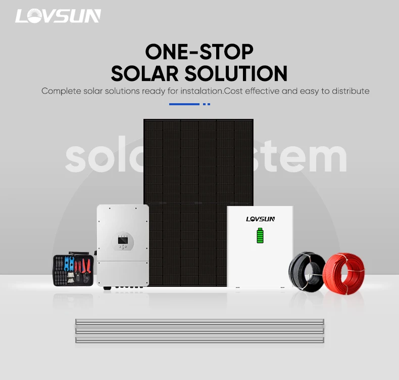 Germany Stock Three Phase deye inverter 3.6kw 5kw 8kw 10kw 15kw 20kw Hybrid  off grid home Solar Energy Storage System manufacture