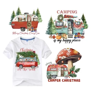 Factory Fashional Women Heat Transfer Vinyl for Clothing Christmas MOM Love Iron on Custom Screen Print Heat Transfer Sticker