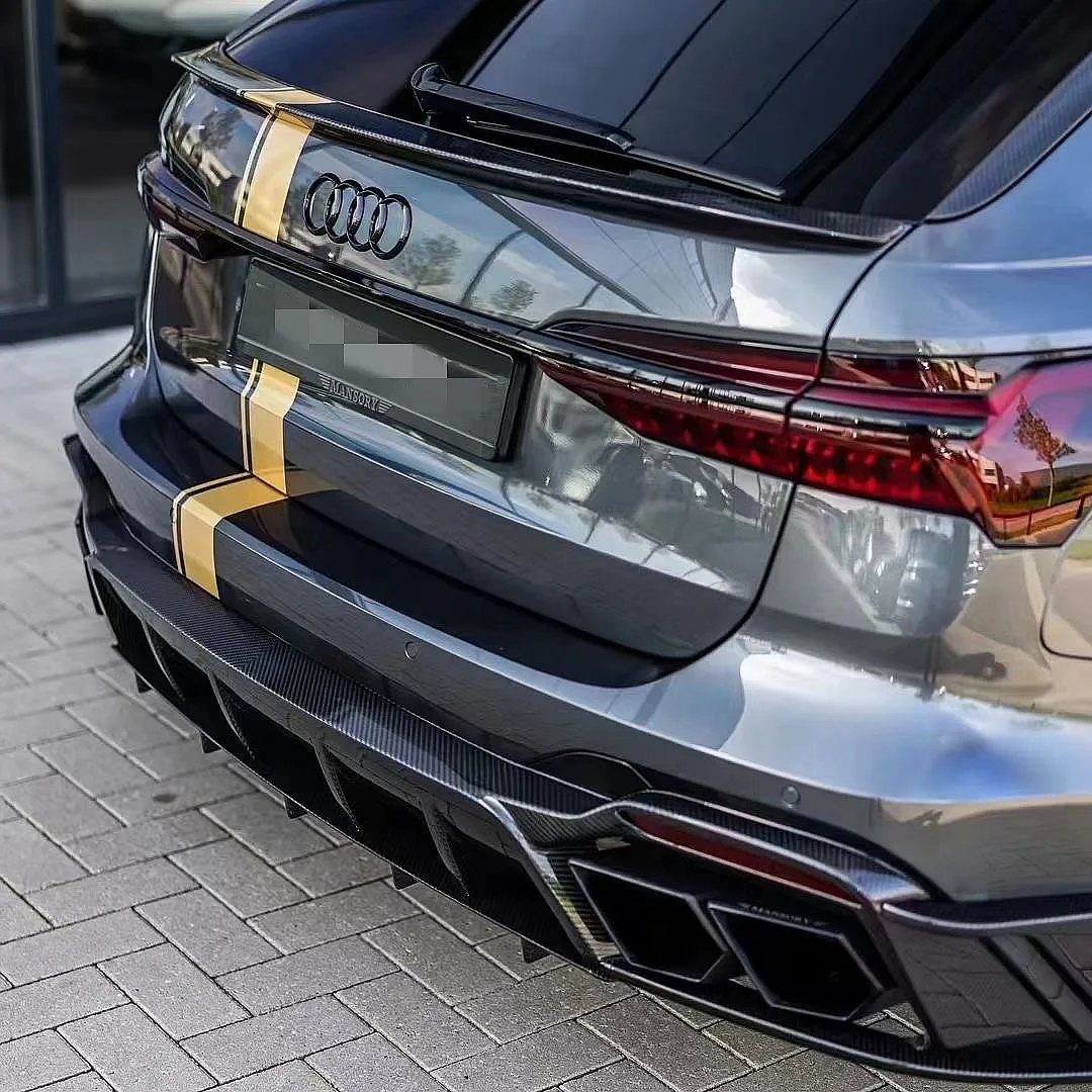 Body Kit Bumper Frente Difusor Traseiro Saias Laterais para Audi RS6 foto 6