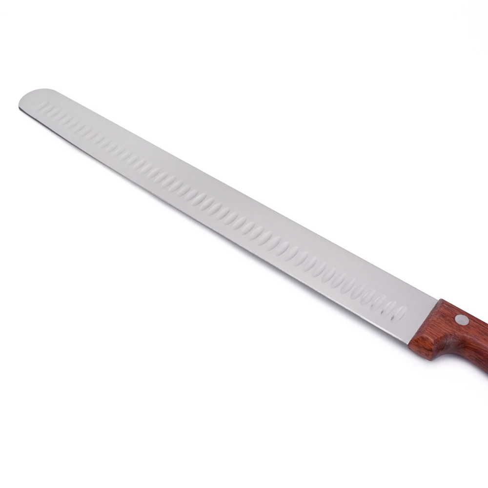 14-Inch Non Serrated Blade Ham Knife  for Meat Slicing