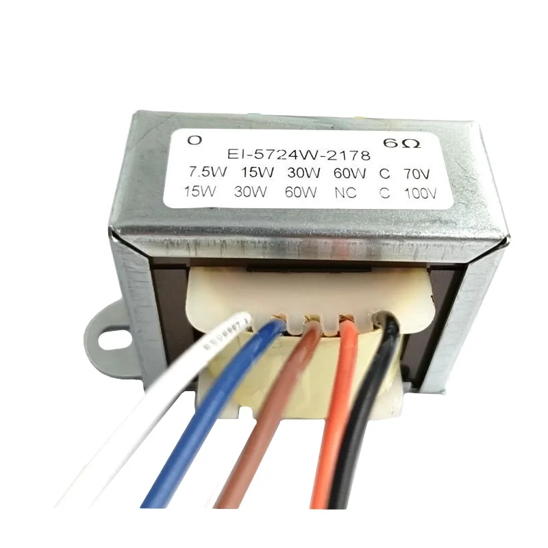 Transformador De Audio 1300:8 Ohmios Para Radio Y Televisión, Para Conversión De Impedancia, Montaje Vertical, Tipo EI
