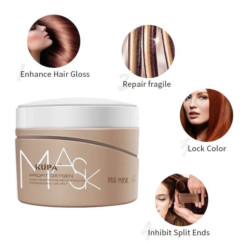 KUPA Private Label Steam Deep Intensive Keratin Conditioning Hair Mask for All Kinds Hair