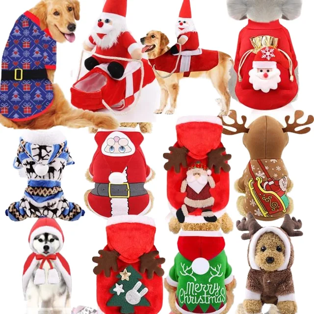 Low MOQ Cute Puppy Clothes for Small Dogs and Cats Pet Dog Christmas Costume Coat for Summer