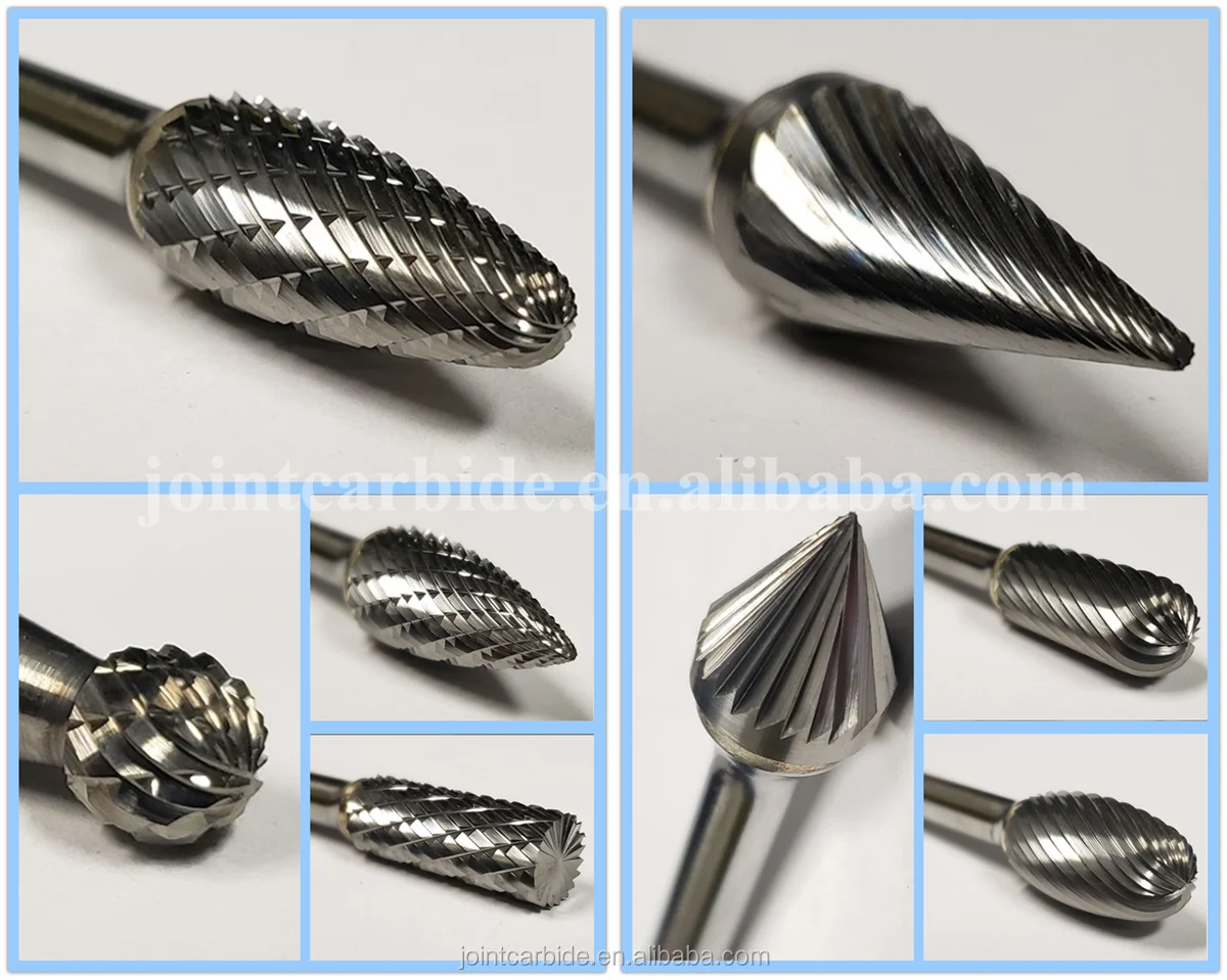 Cemented Rotary 6mm A B C D E F G H J K M N Type 1 4 Shank Dia Tungsten Rotary Carbide Burrs Buy Carbide Tungsten Burrs Carbide Bur Carbide Burrs Tungsten Product On Alibaba Com