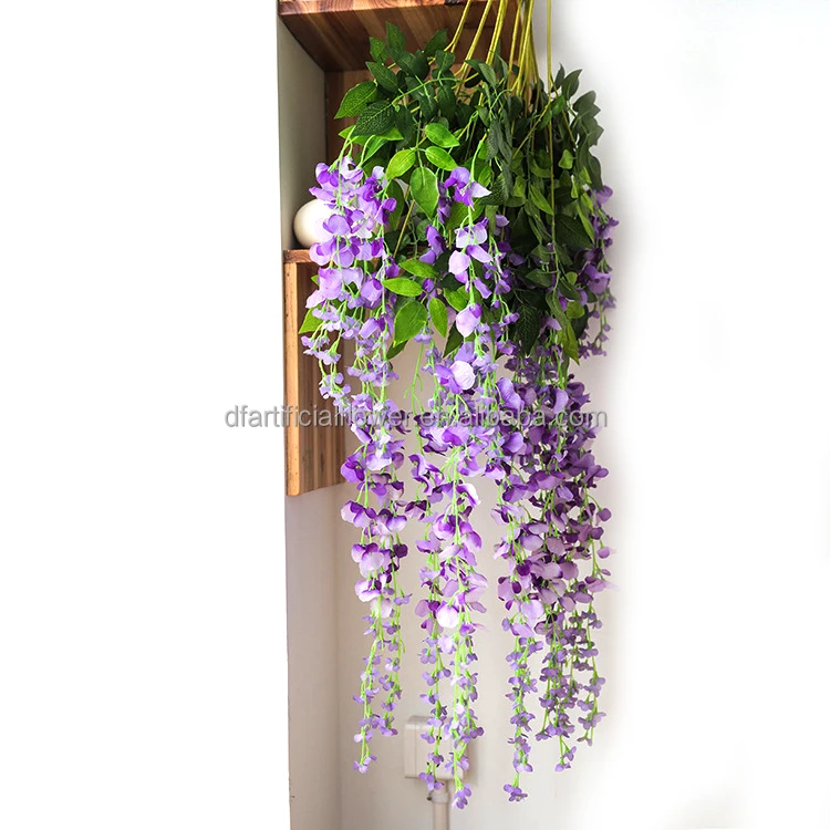 Factory Wedding Centerpieces Decoration Silk Wisteria Flowers Hanging ...