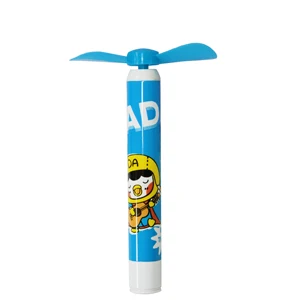 Factory Direct Cartoon Pattern Heat Transfer Handheld Mini Metal Electric Fan AAA Battery Included + Portable Summer Use-JASON