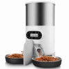 Comedero de acero inoxidable de 4,5 L - Versión con botón de doble comida