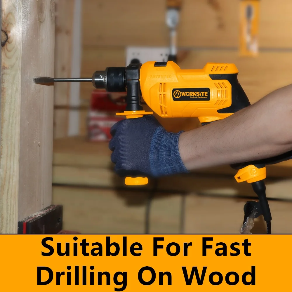 工地电动冲击锤钻 710W 功率 木材钢钻 钻孔直径13mm 工业冲击钻 电动工具