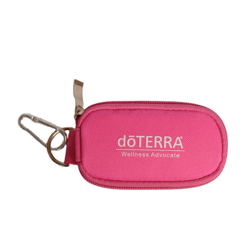 10 Hold 1ml 2ml Essential Oil Keychain case Portable Storage Bag doterra Pouch