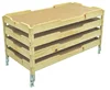 Letto impilabile in legno per bambini