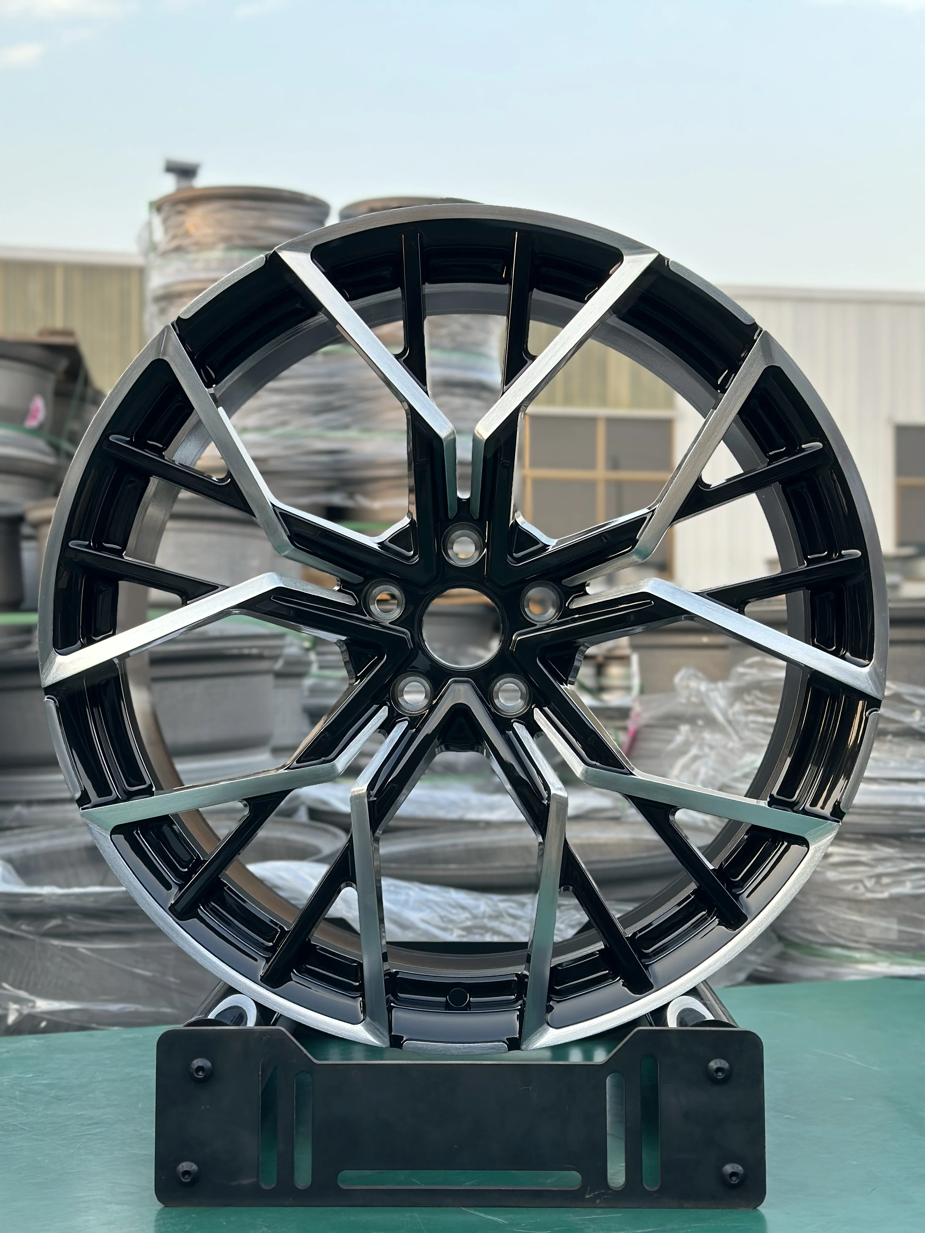 GVICHN multi colour 16 17 18 19 20 21 22 23 24 inch forged wheel 5x112 5x114.3 5x120 aluminum alloy rim