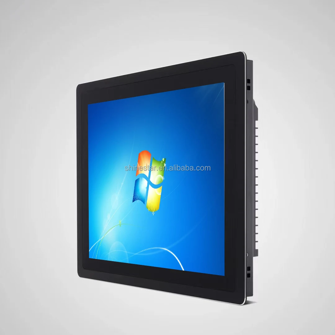 Aluminium 13.3 Inch Embedded Terminal Panel PC Touch Screen Industrie ...