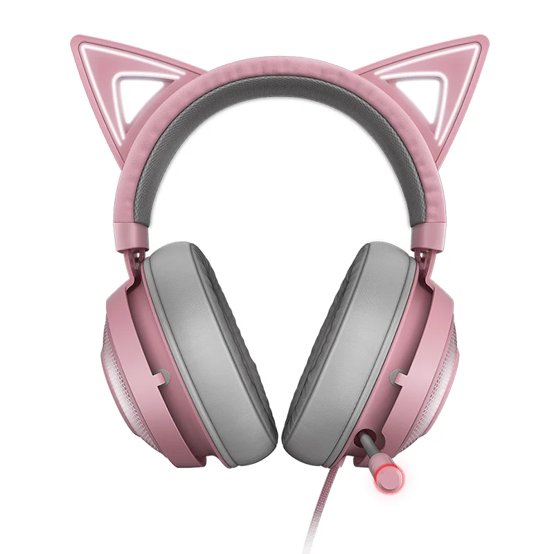 RAZER Kraken Kitty V2 BT CUFFIE PC, Nero