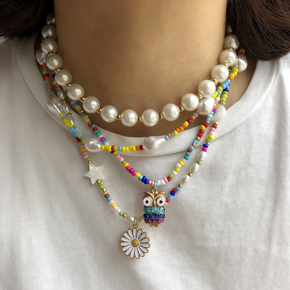 korean bead necklace