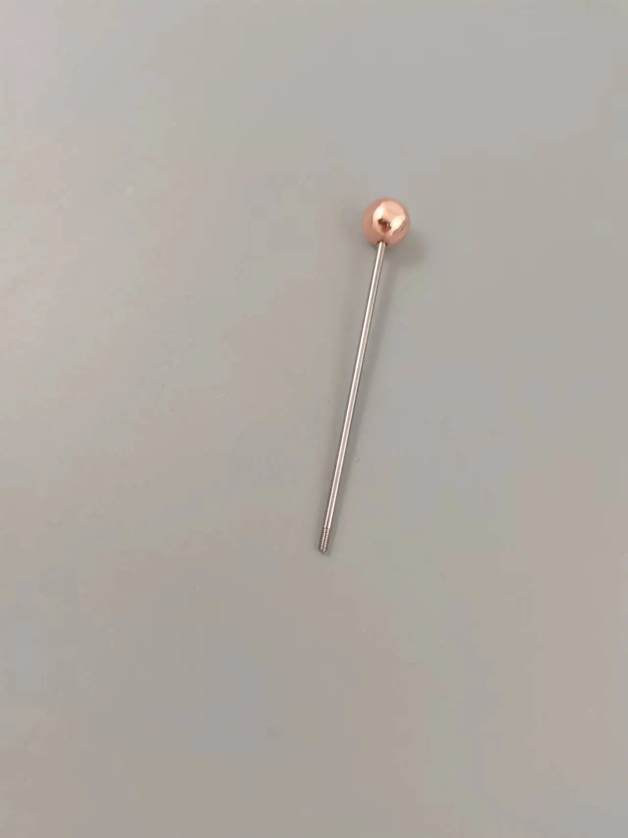 Beadable  Items Beadable Key Chain Bar Stocked Full Metal Diy Beaded Blank Beadable Bar Rod 2mm