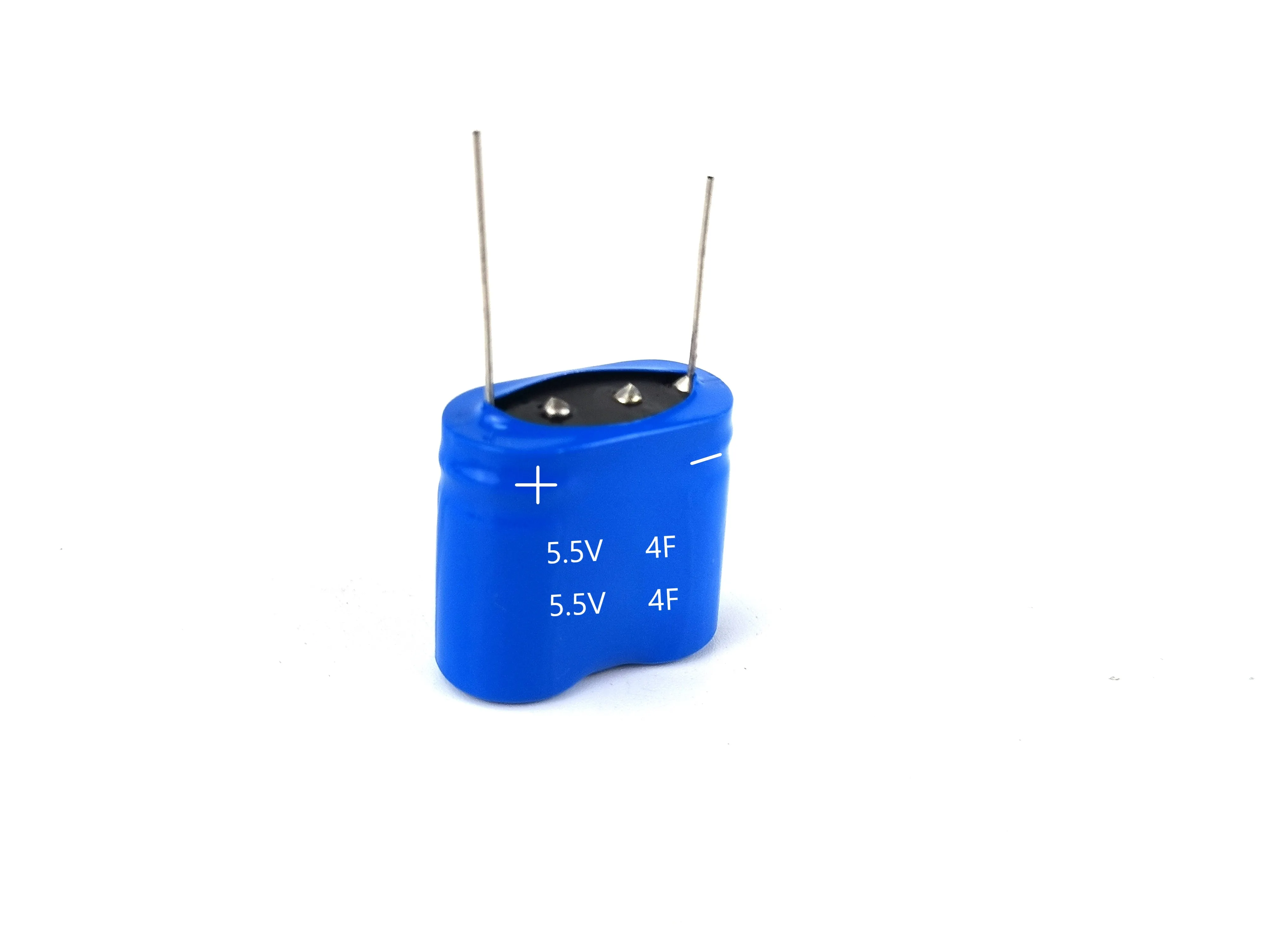 スーパーカパシタ 5.5V 2F ファラドキャパシタ 電子部品 ブルー