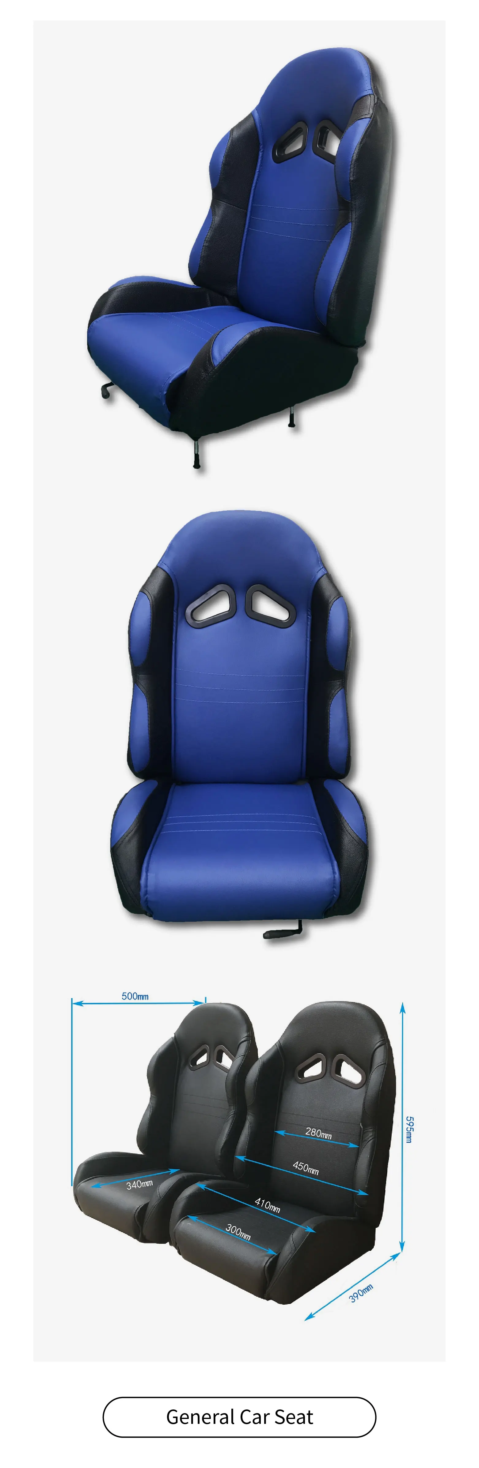 Blue Color Racing Seat Go Kart Seat - China Go Kart Seat and Racing Seat  price