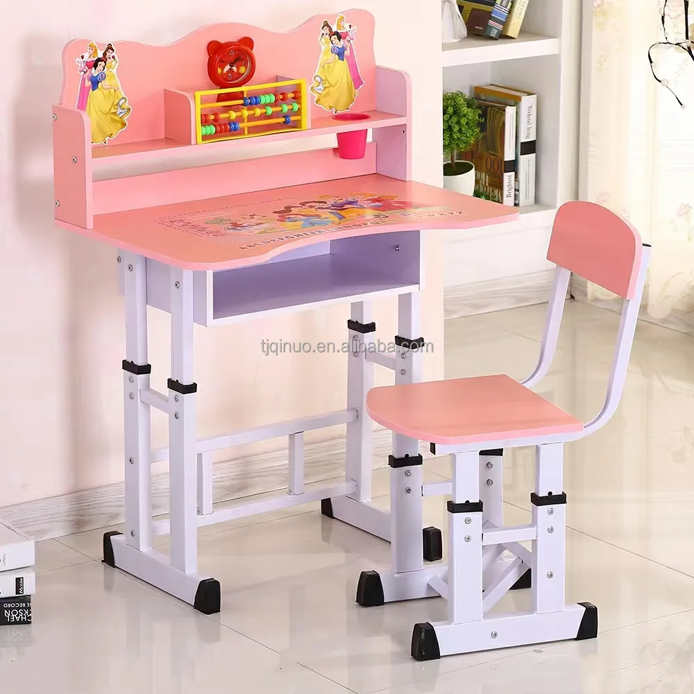 Adjustable Height Student Study Desk School Furniture Single Student Desk And Chair Buy Study