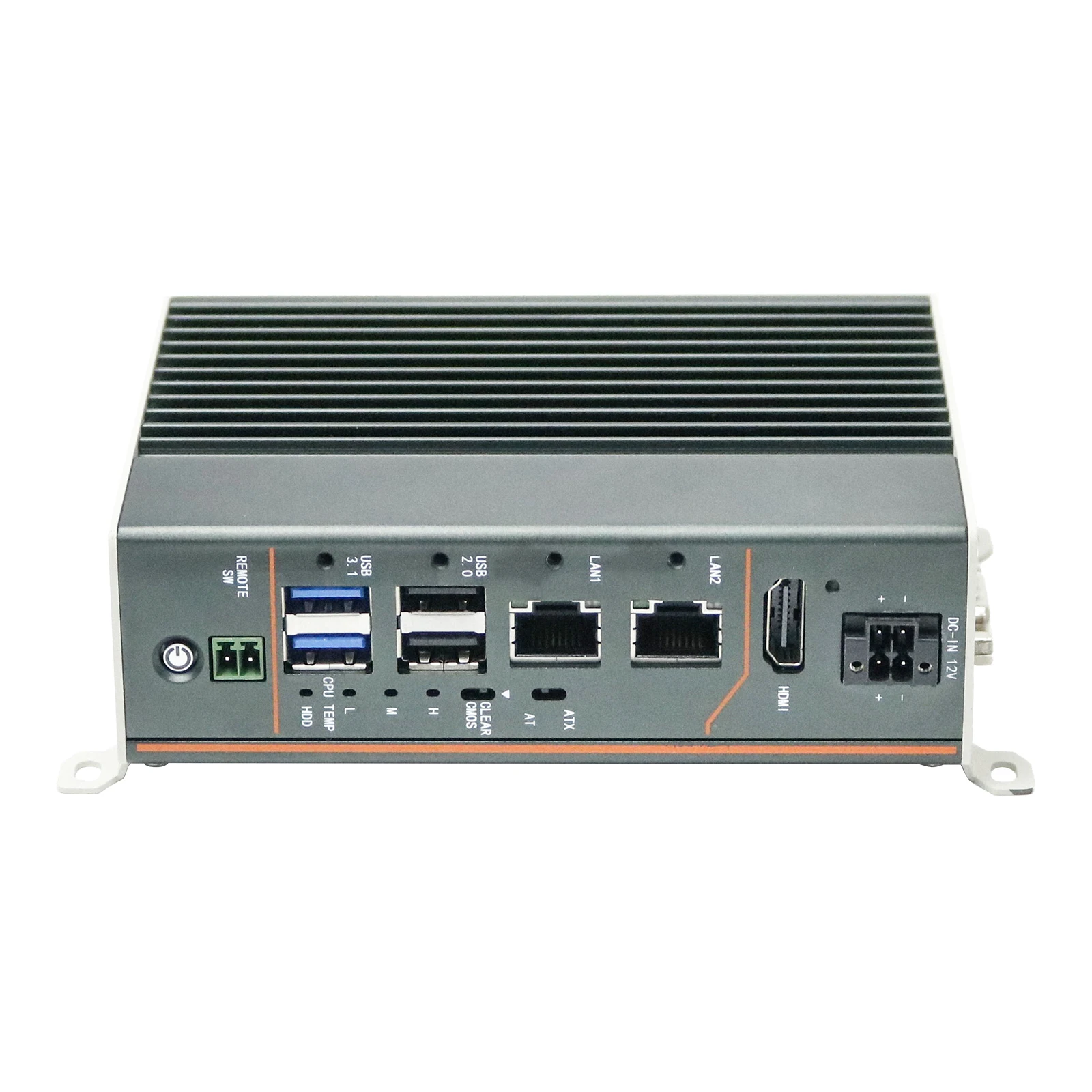 ปรับแต่งคอมพิวเตอร์คอร์ OEM คอมพิวเตอร์สำหรับเล่นเกมแบบมินิ พีซี ไม่มีพัดลม อุตสาหกรรมคอมพิวเตอร์