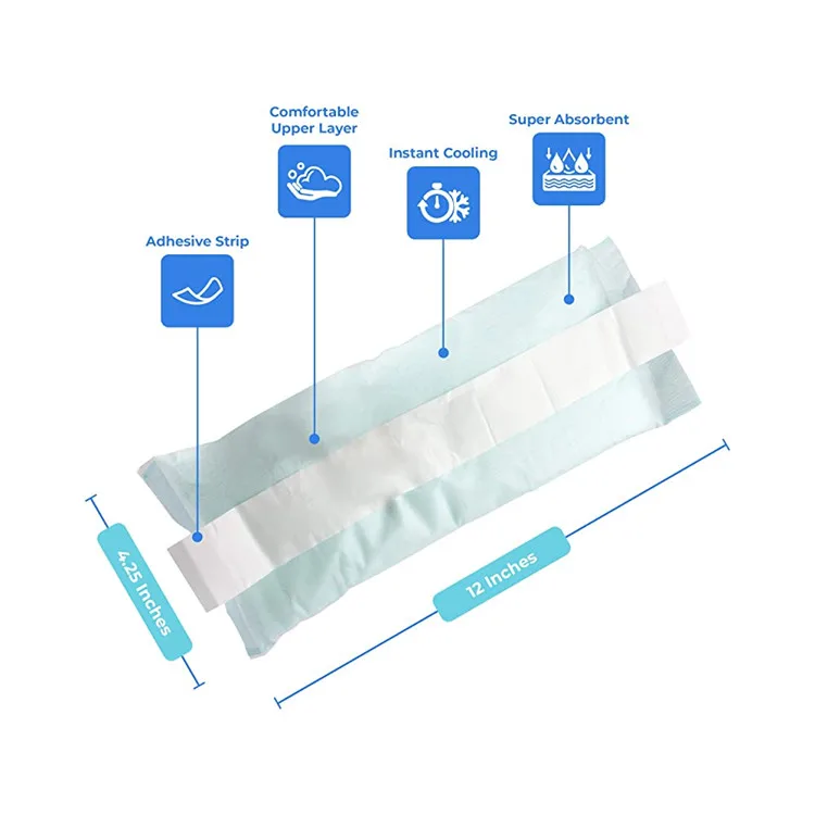 Senwo Disposable Cooling Pads Postpartum Kit Instant Perineum Gel