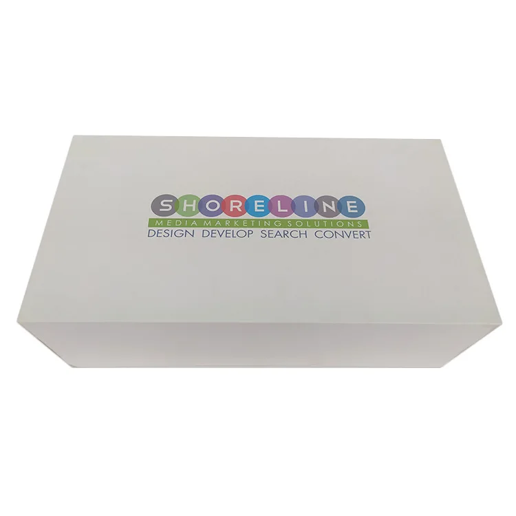 Custom logo print rigid magnet fold box for shoes clothes eco friendly High quality paper products manufacture