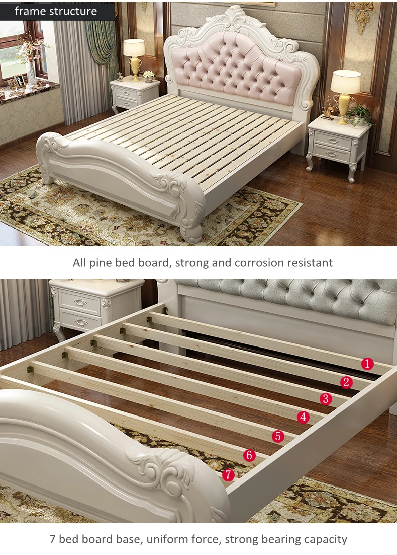 Modern Luxury Bed New Design King Bed Practical Classical Bed Room