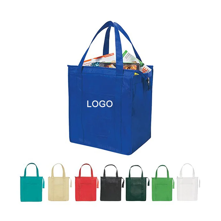 Custom Non Woven Fabric Bag, Foldable Reusable Shopping Bag Spunbond