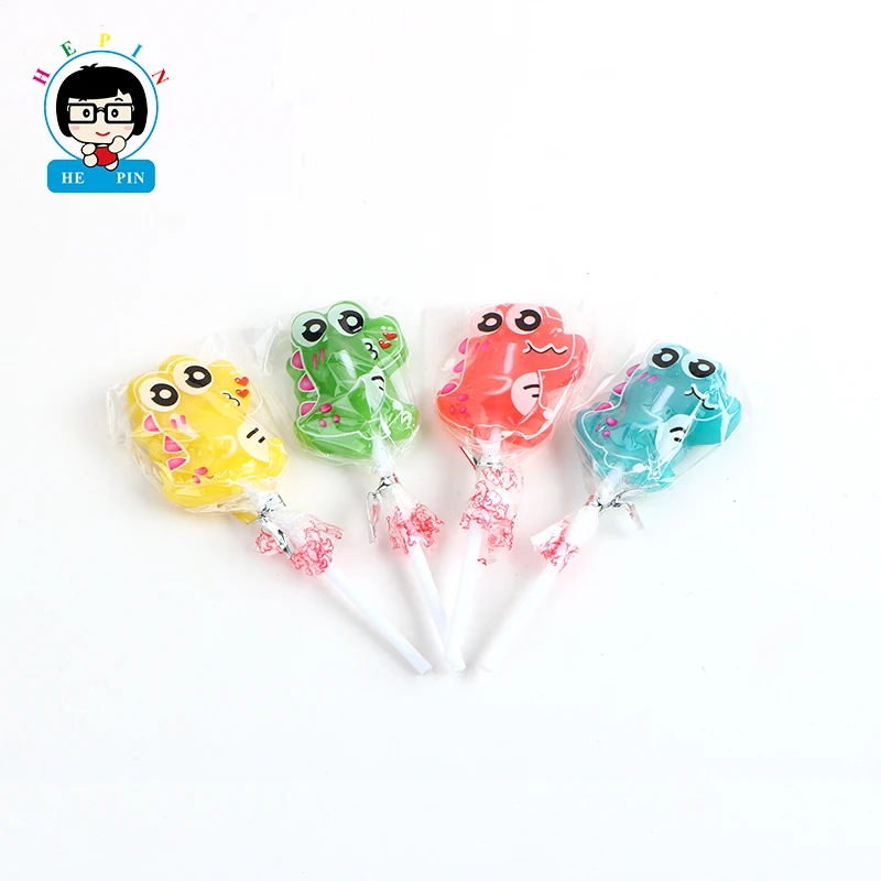 Wholesale Oem Order Crocodile Lollipop Fruity Flavor Hard Candy ...