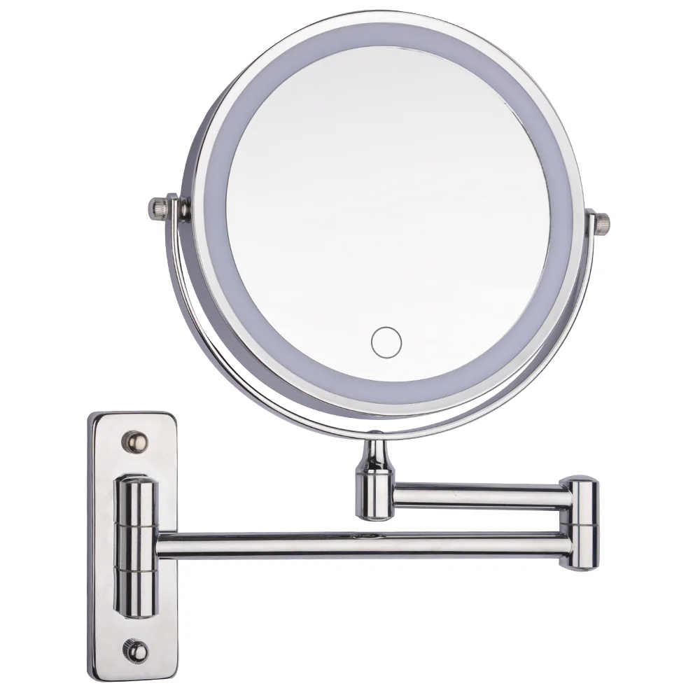Wall Mounted Makeup Mirror Extension Mirror Double Sided Magnifying