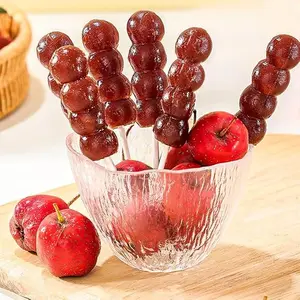 OEM Delicious Sweet Chinese Hawthorn Sweet Lollipop Candies Preserved Fruit Snacks 5kg Pack Multiple Flavors