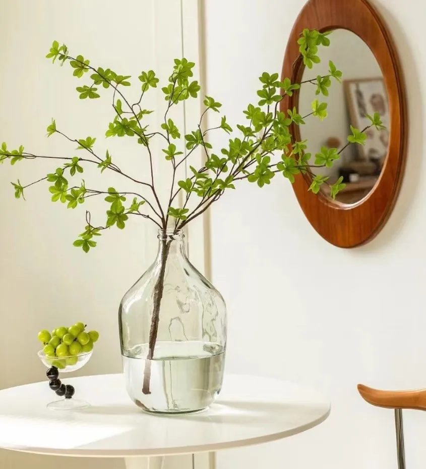 Настольная ваза для украшения дома Современная Свадьба Экологичная 1000 шт. Куб прозрачный графин большой пол стекло нормальное