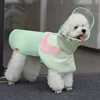 Impermeable - Rosa Verde Hierba