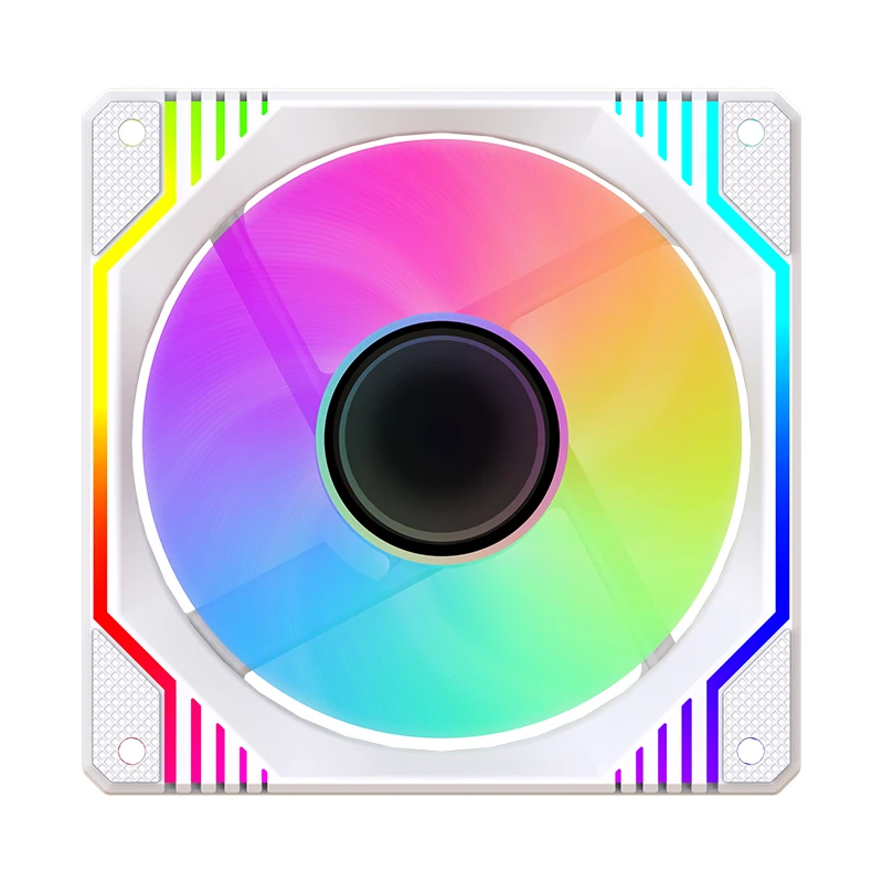 Lovingcool 120mm RGB LED Lights CPU Cooler Fan with Controller RGB Cooling Fans for PC Case
