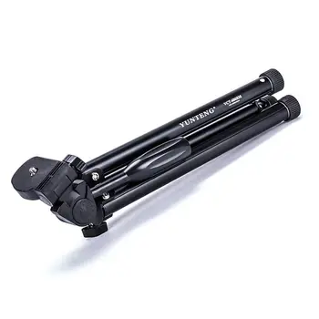 YunTeng VCT-686 Professional Portable Aluminum Tripod With Damping Head Clip, Ideal for Camera Photography. detail image
