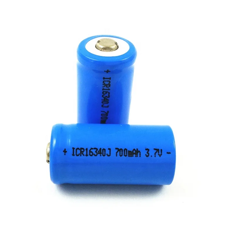10 stuks Nitecore RCR123A Oplaadbare Batterijen (3.7 V, Li-ion, 650 mAh) Nitecore