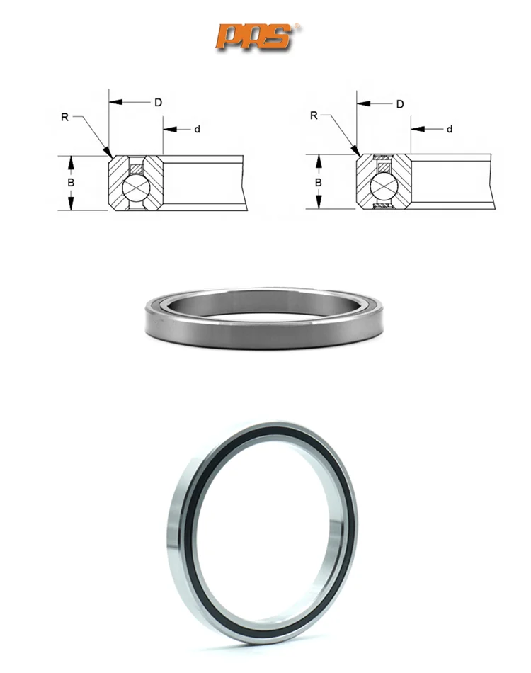 product ultra slim single row pb6013 deep groove ball bearing bb6013 metric 60 id x 90 od x 13mm wide robot arm parts with seals-46