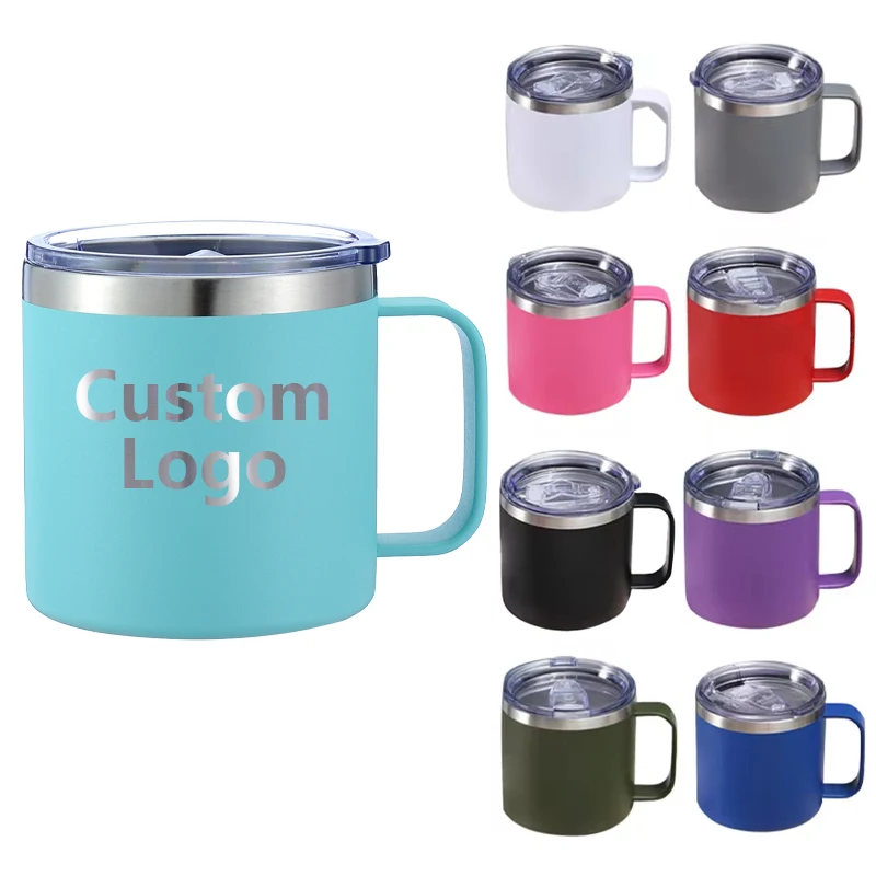 10 oz Stainless Steel Insulated Tumbler 14 oz Cafe Taza/Mug 12oz Capacity  for Coffee Back to School PP Craft