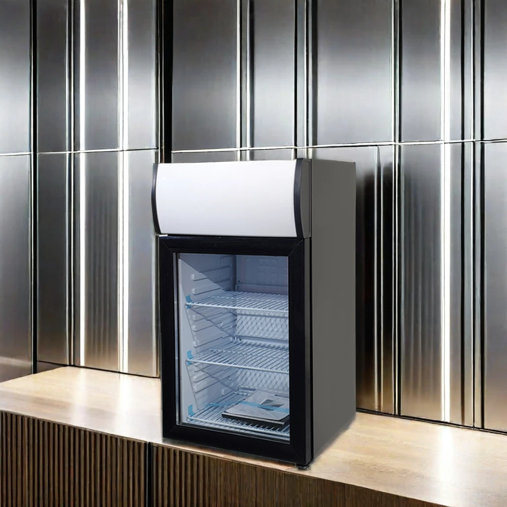 Meisda SC40B 40L Mini Glass Door Chocolate Display Refrigerator