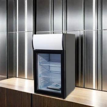 Meisda SC40B 40L Mini Glass Door Chocolate Display Refrigerator