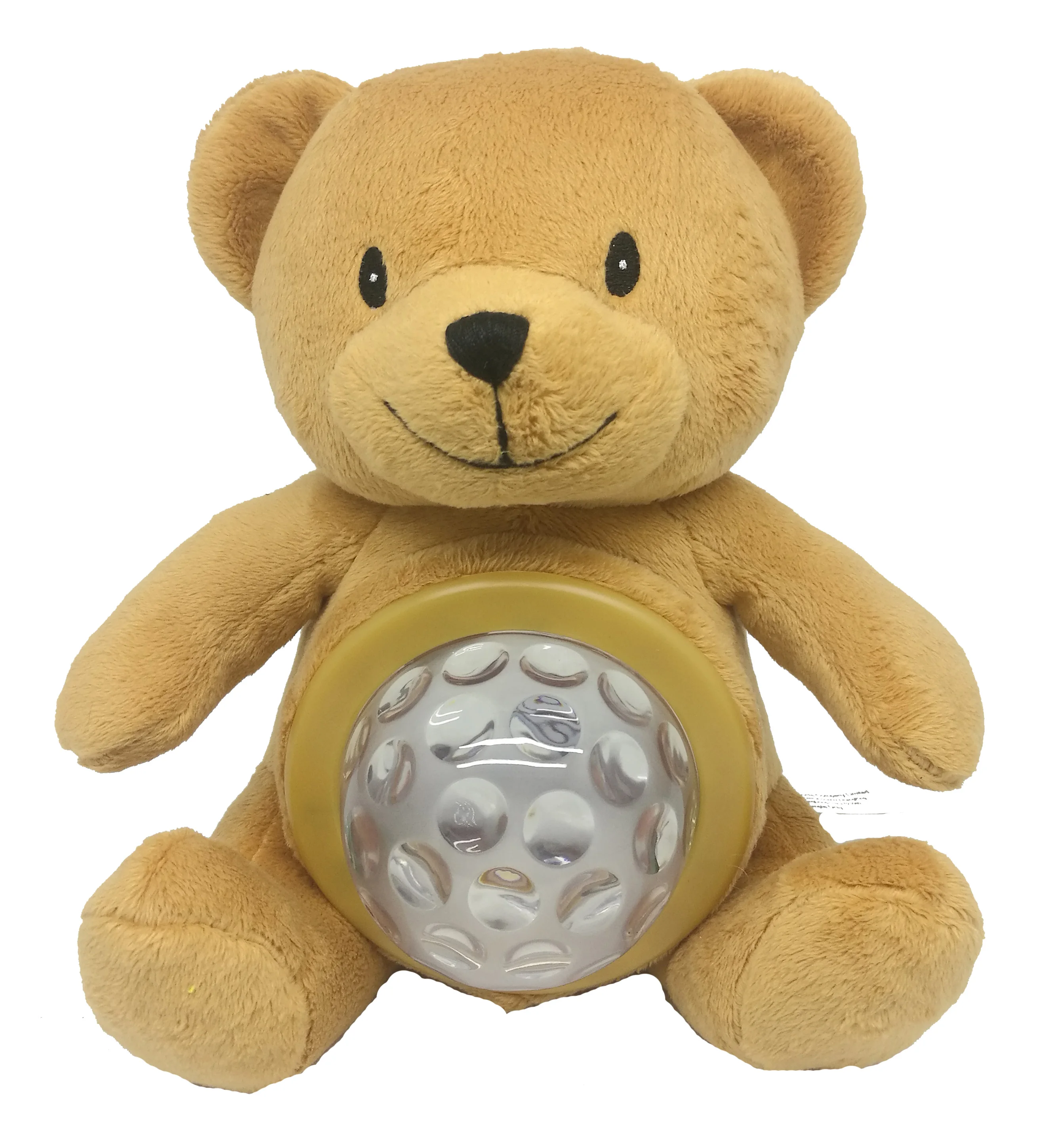 Custom Plush Cute Super Soft Stuffed Animal Toys Baby Night Lights Electronic Bear Plush Toys