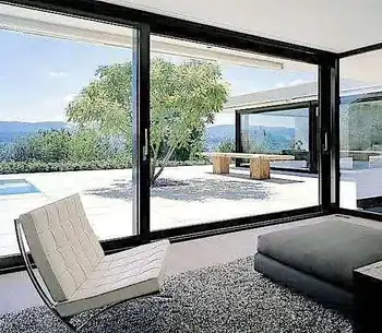 ALUFRONT AS2047 Project Engineering Hurricane Impact Proof Door Aluminum Sliding Door Energy Efficient Aluminum Door