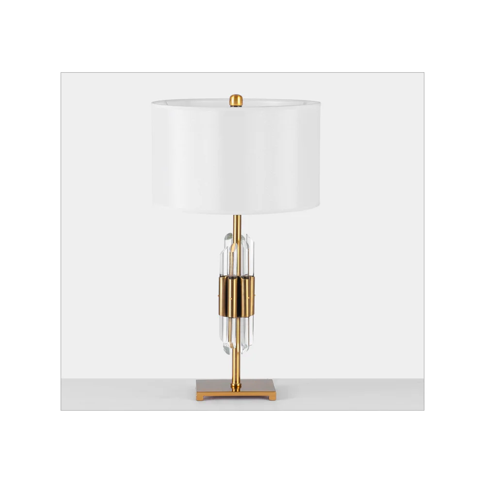 Factory direct supply modern new bedroom metal table led light desk lamp for hotel