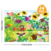 Puzzle con base de insectos
