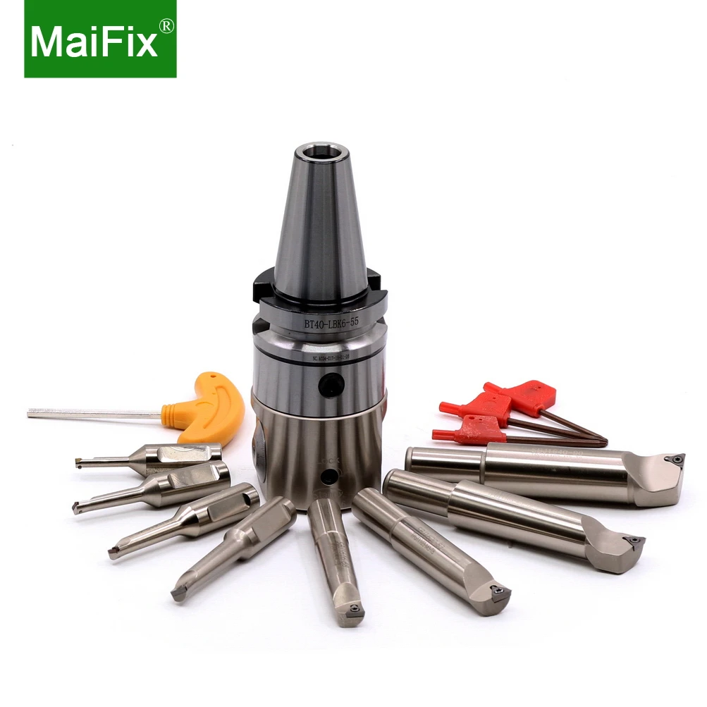 Maifix NT40-SBJ16-55-12P Регулируемый фрезерный инструмент для конических фрез микро чистовой резец тонкой барные сеты NBJ16 Расточная Державка
