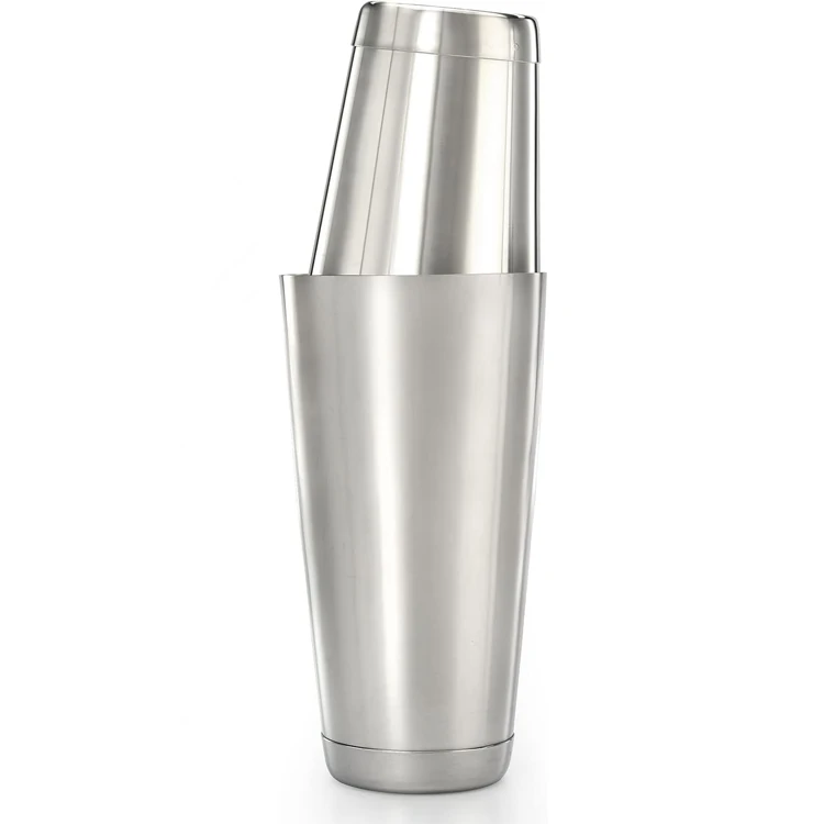 SW American Style Stainless Steel Lemon Milk Tea Boston Cocktail Shaker 350ml-850ml Reusable Silver/Gold/Copper/Black Home Bar with Custom Logo