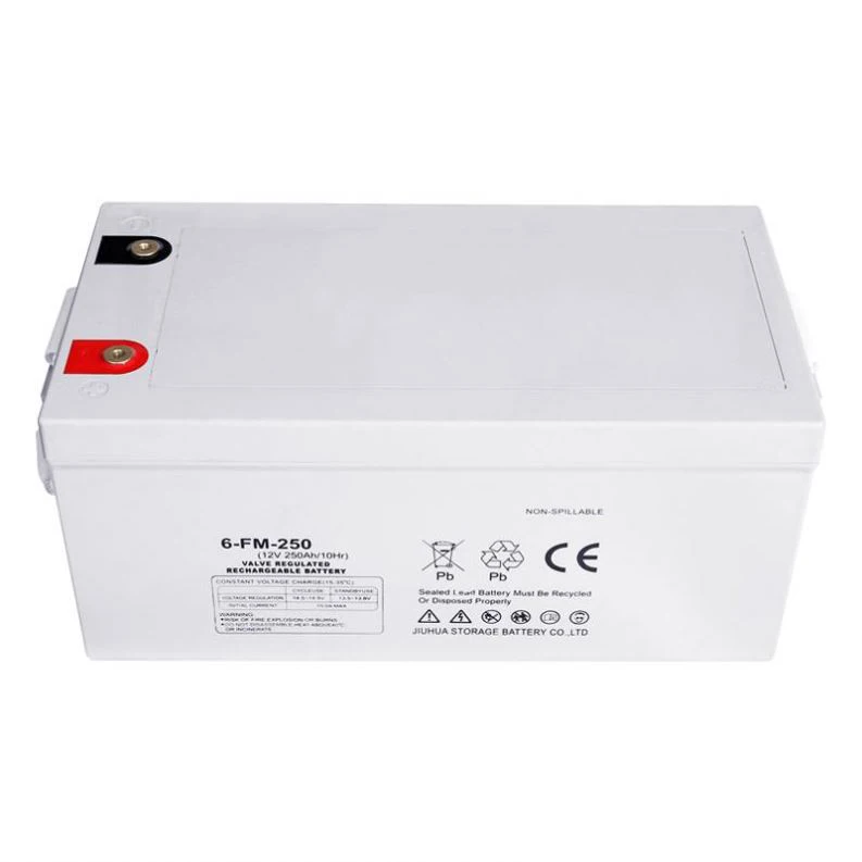 High quality lithium ion battery GEL 12V 250Ah battery solar generator price